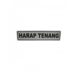 Label Sign Harap Tenang 46...
