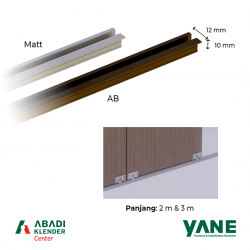 Sliding Door Track DT08A 2M...