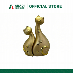 Pajangan Kucing WF022 AKC Gold