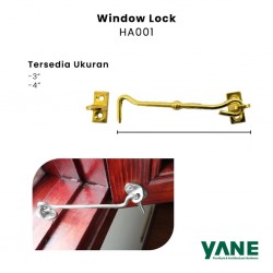 Window Hook HA001A 3 Yane...